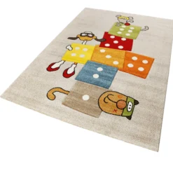 Sigikid Kinderteppich beige multicolor "Bandidoleros"