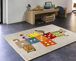 Sigikid Kinderteppich beige multicolor
