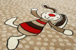Sigikid Kinderteppich Beige Sand "Rainbow Rabbit"