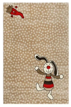 Sigikid Kinderteppich Beige Sand