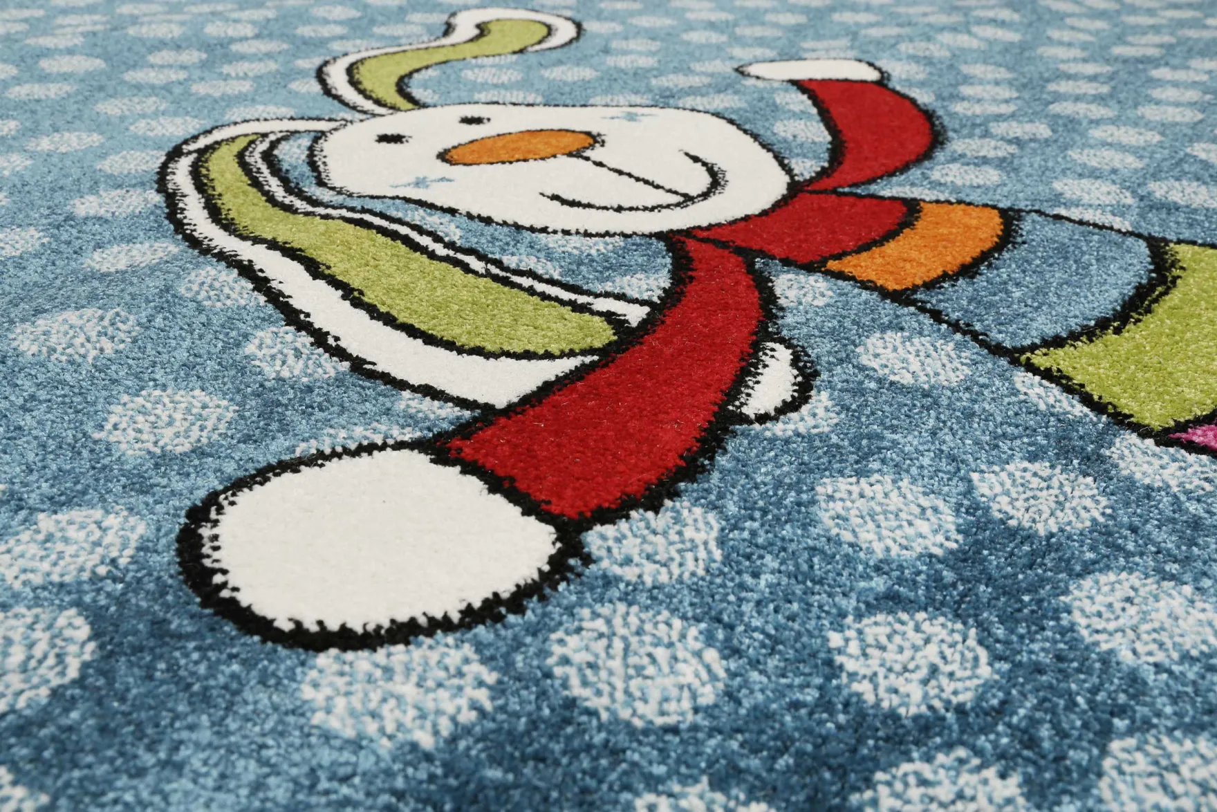 Sigikid Kinderteppich Blau "Rainbow Rabbit"