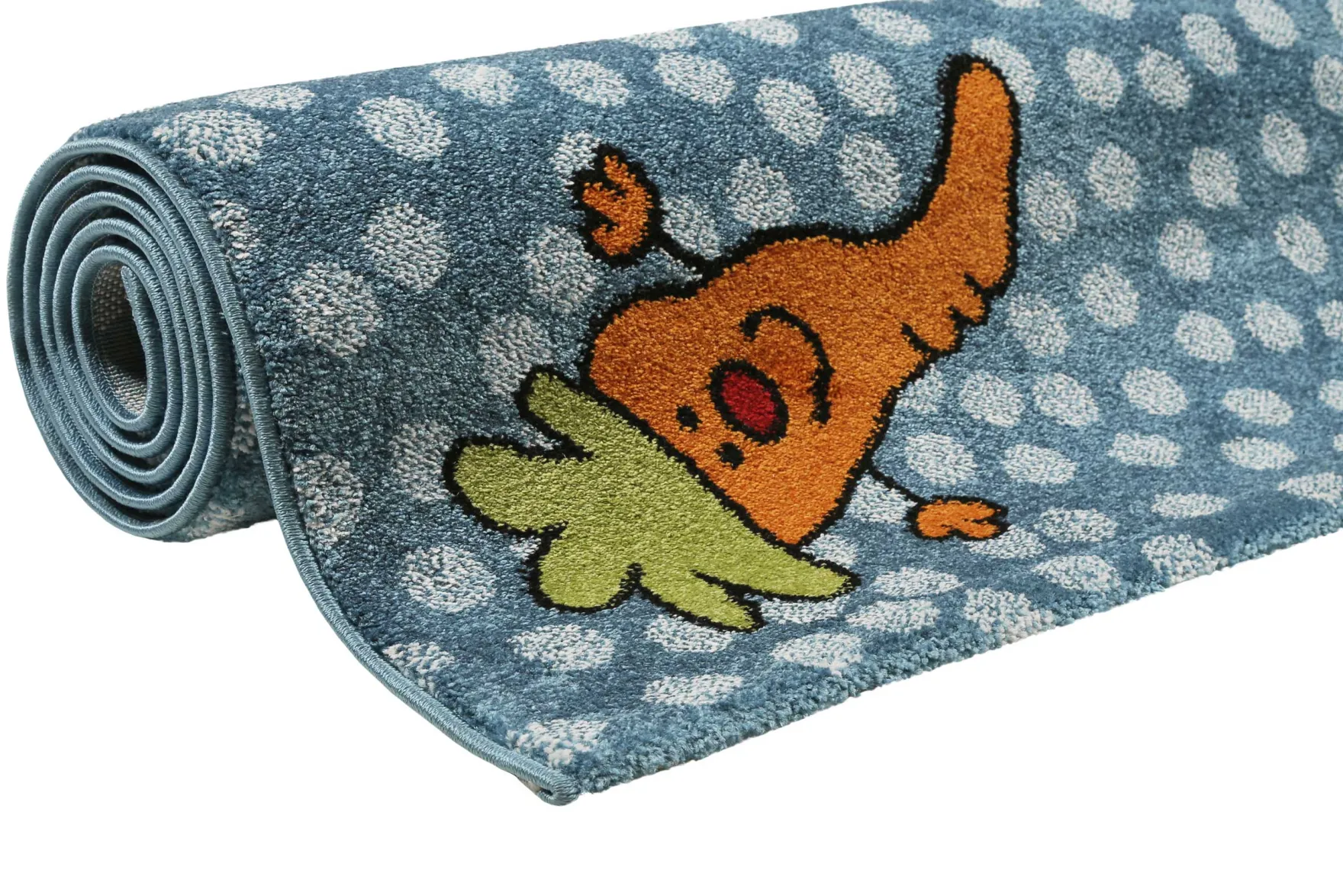 Sigikid Kinderteppich Blau "Rainbow Rabbit"
