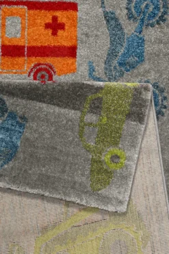 Sigikid Kinderteppich Bunt "Traffic"