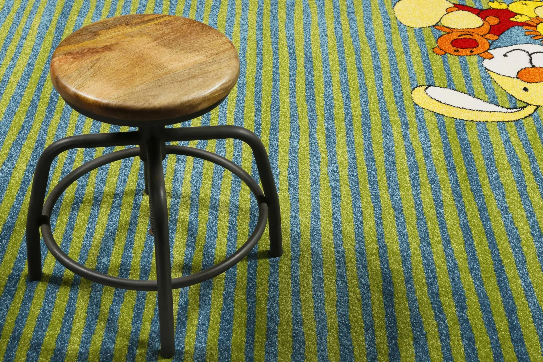 Sigikid Kinderteppich Grün "Semmel Bunny"