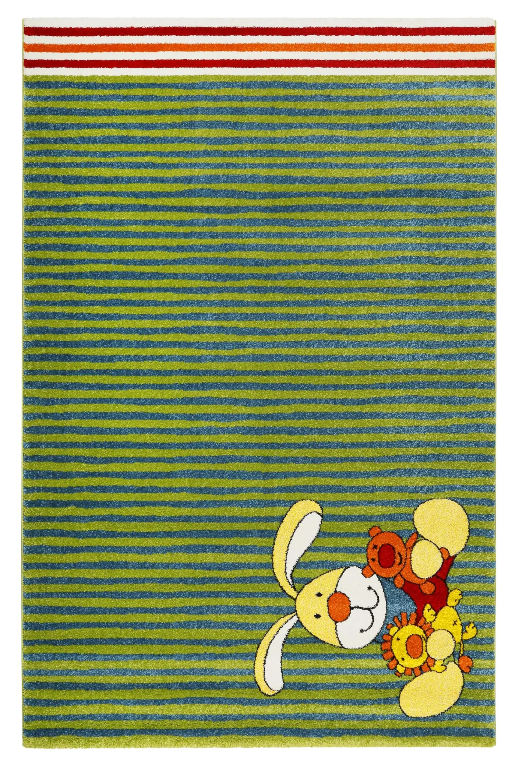 Sigikid Kinderteppich Grün "Semmel Bunny"