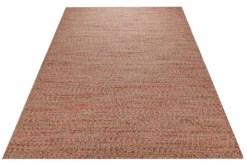 Summer Handwebteppich Wolle meliert rosé natur 160x230 cm