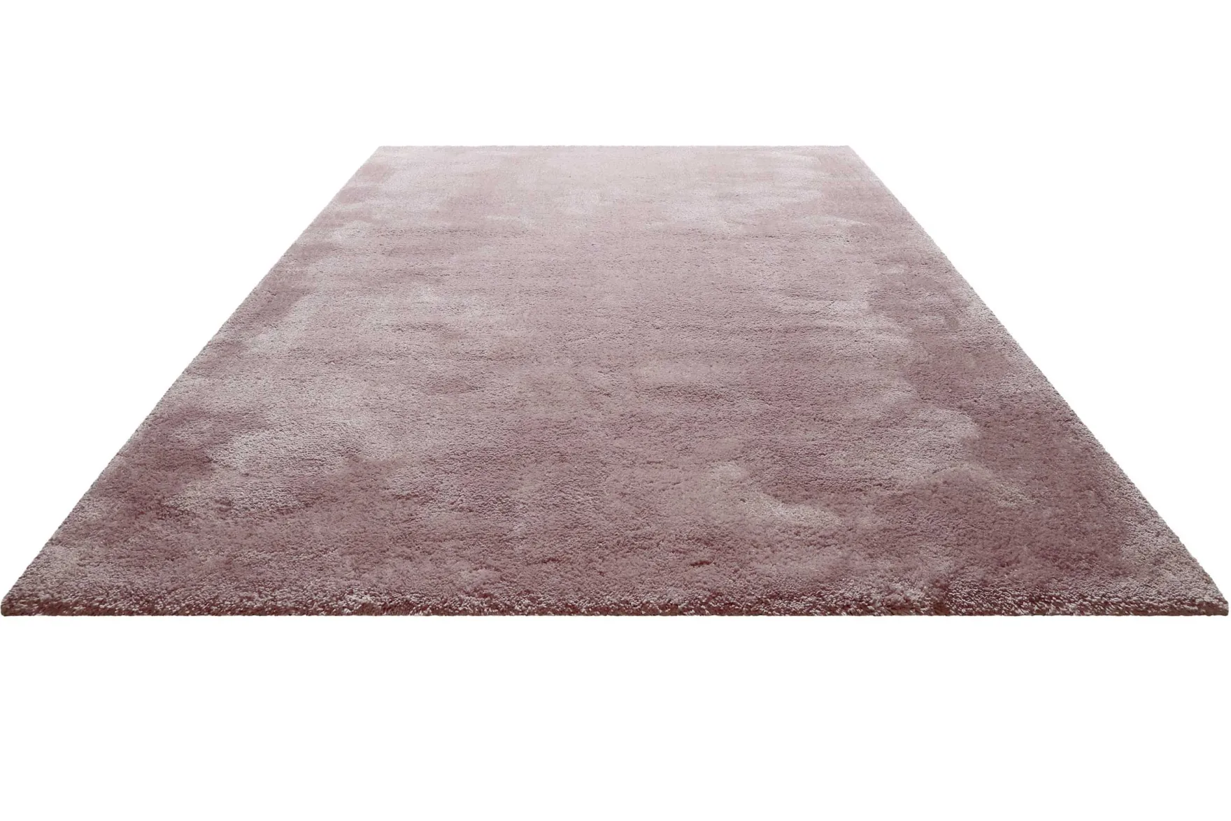 Teppich Altrosa Flieder Hochflor "Pisa " Homie Living
