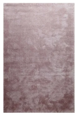 Teppich Altrosa Flieder Hochflor