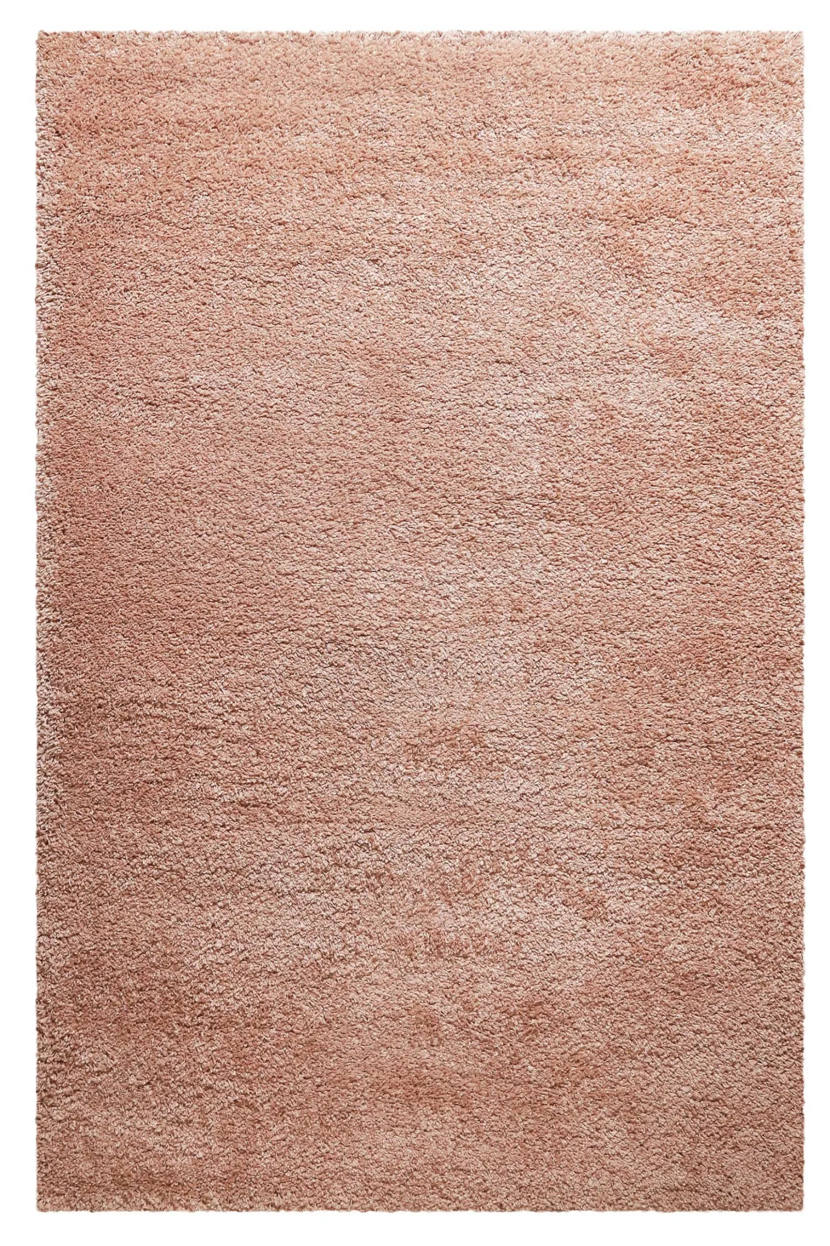 Teppich Altrosa meliert Hochflor "Bozen" Homie Living