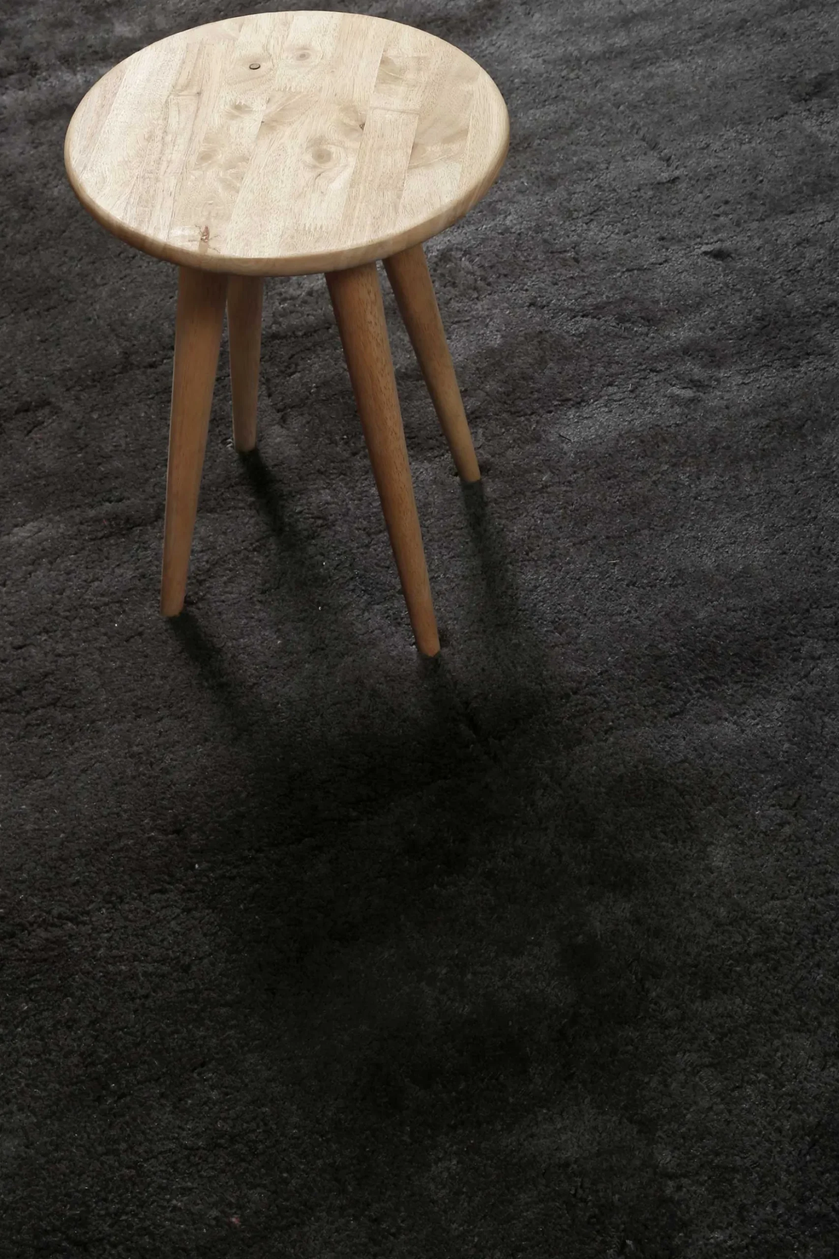 Teppich Anthrazit Hochflor B-Ware "Lulu" Homie Living