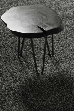 Teppich Anthrazit Hochflor "Gino" Homie Living