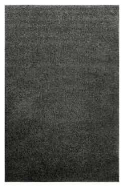 Teppich Anthrazit Hochflor