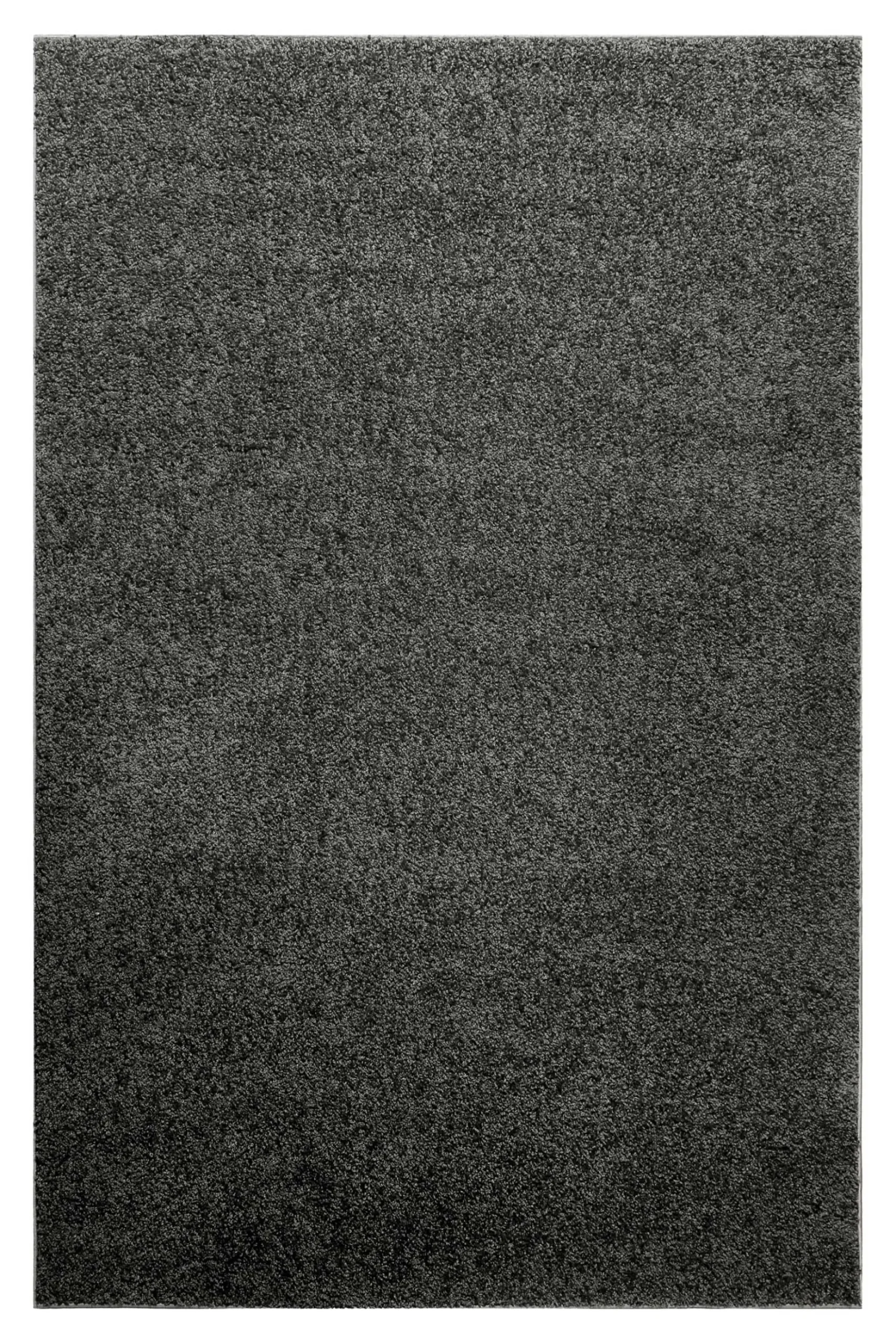 Teppich Anthrazit Hochflor "Gino" Homie Living