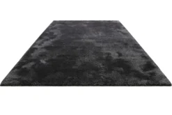 Teppich Anthrazit Hochflor "Pisa " Homie Living