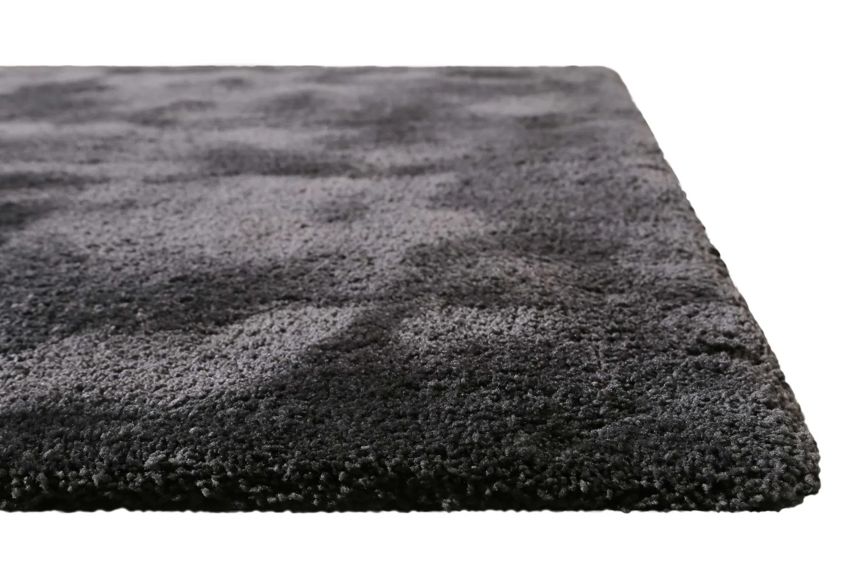 Teppich Anthrazit Hochflor "Pisa " Homie Living
