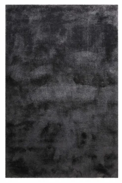 Teppich Anthrazit Hochflor