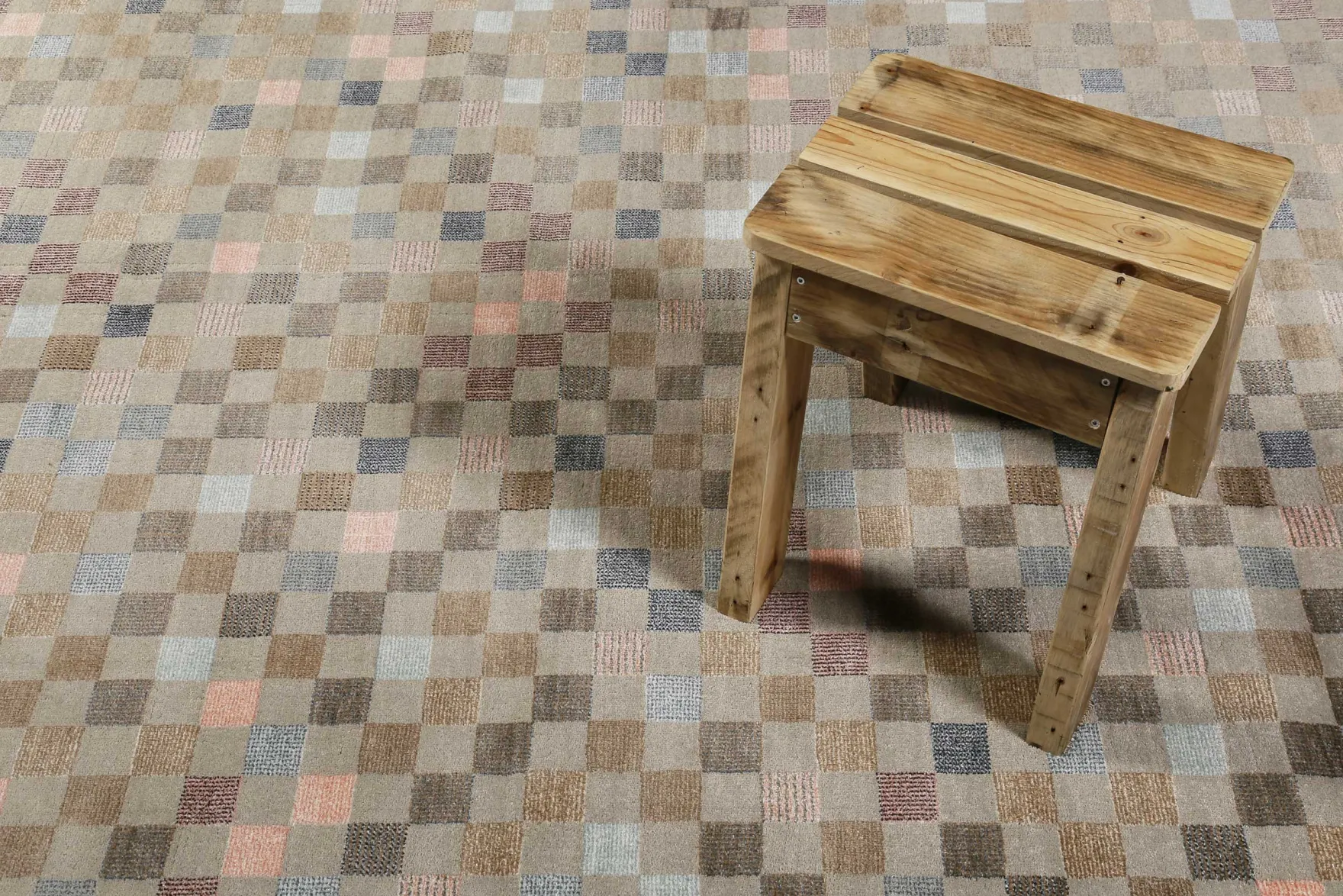 Teppich Beige Bunt Kurzflor "Physical 2.0" WECONhome