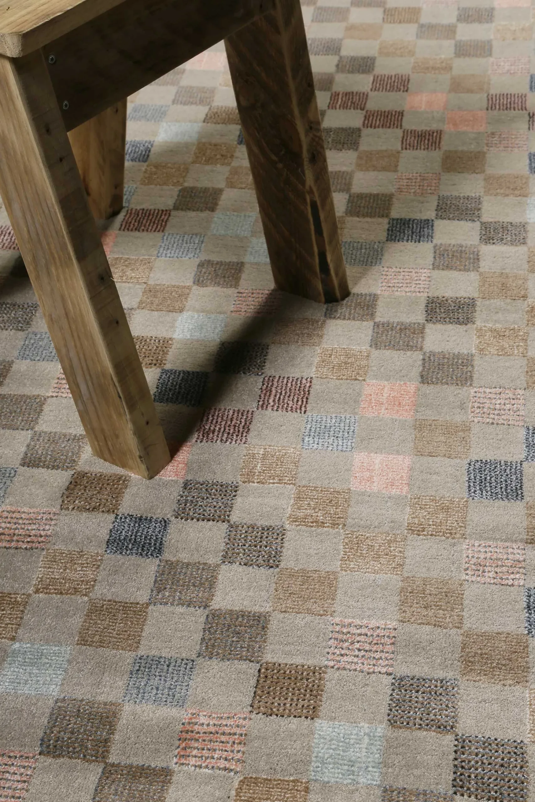 Teppich Beige Bunt Kurzflor "Physical 2.0" WECONhome