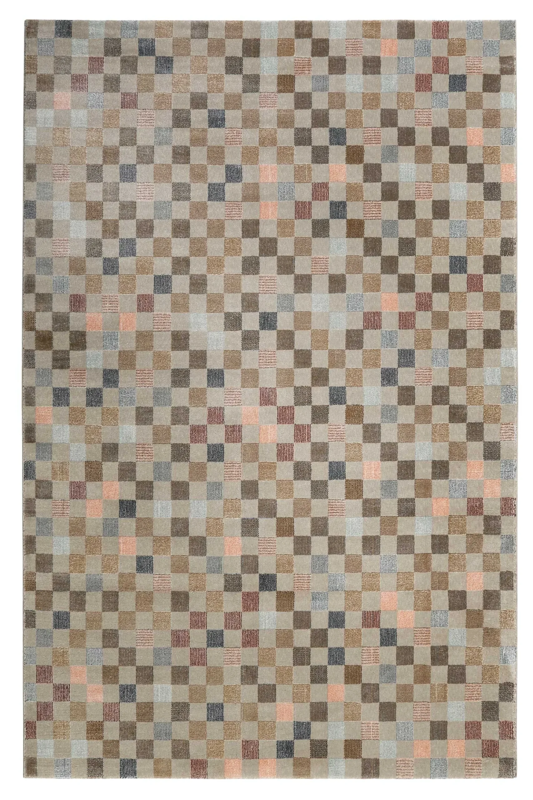 Teppich Beige Bunt Kurzflor "Physical 2.0" WECONhome