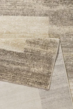 Teppich Beige Creme Kurzflor 
