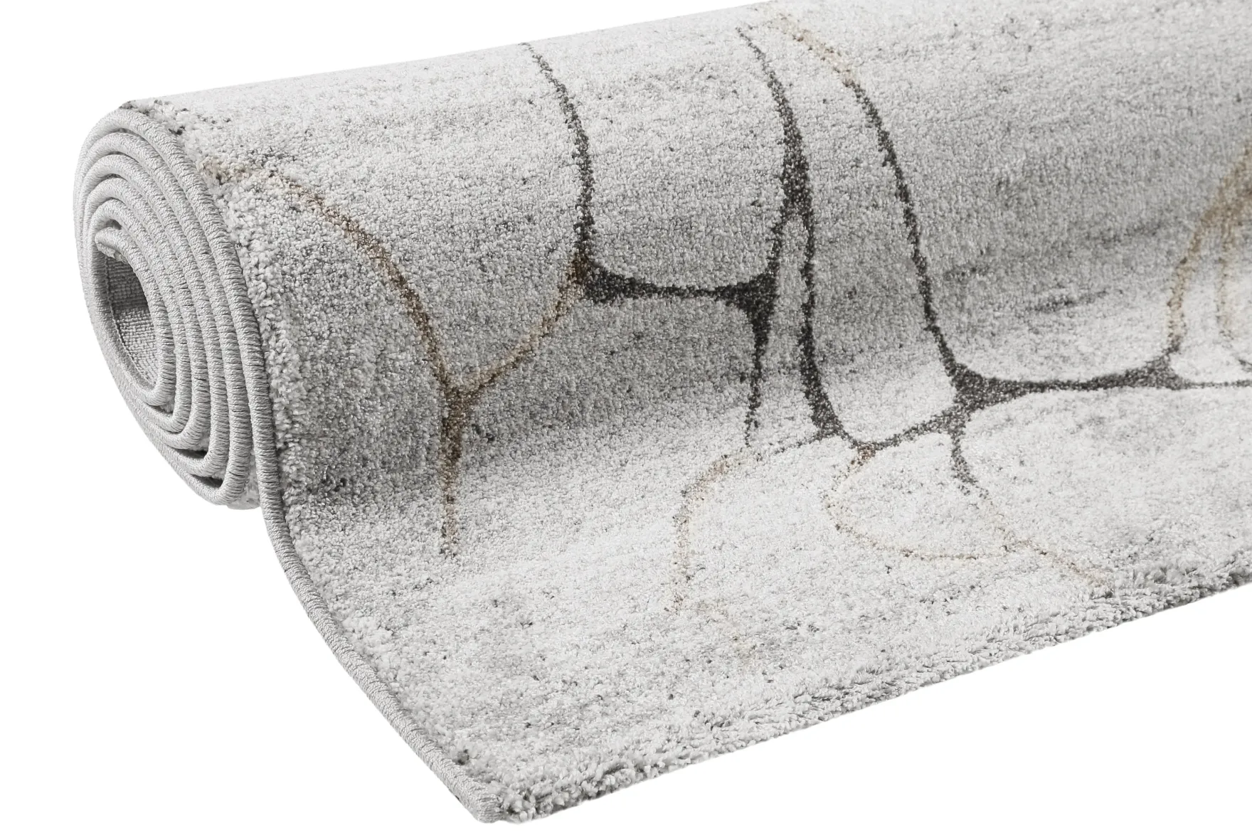 Teppich beige grau = greige "Solo Fields" WECONhome