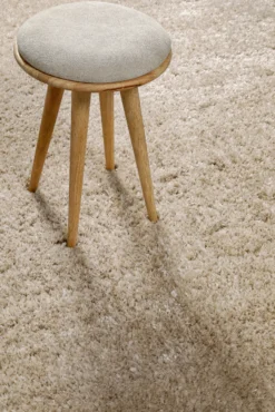 Teppich Beige Hochflor sehr kuschelig & flauschig "Parma" Homie Living