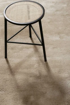 Teppich Beige Hochflor