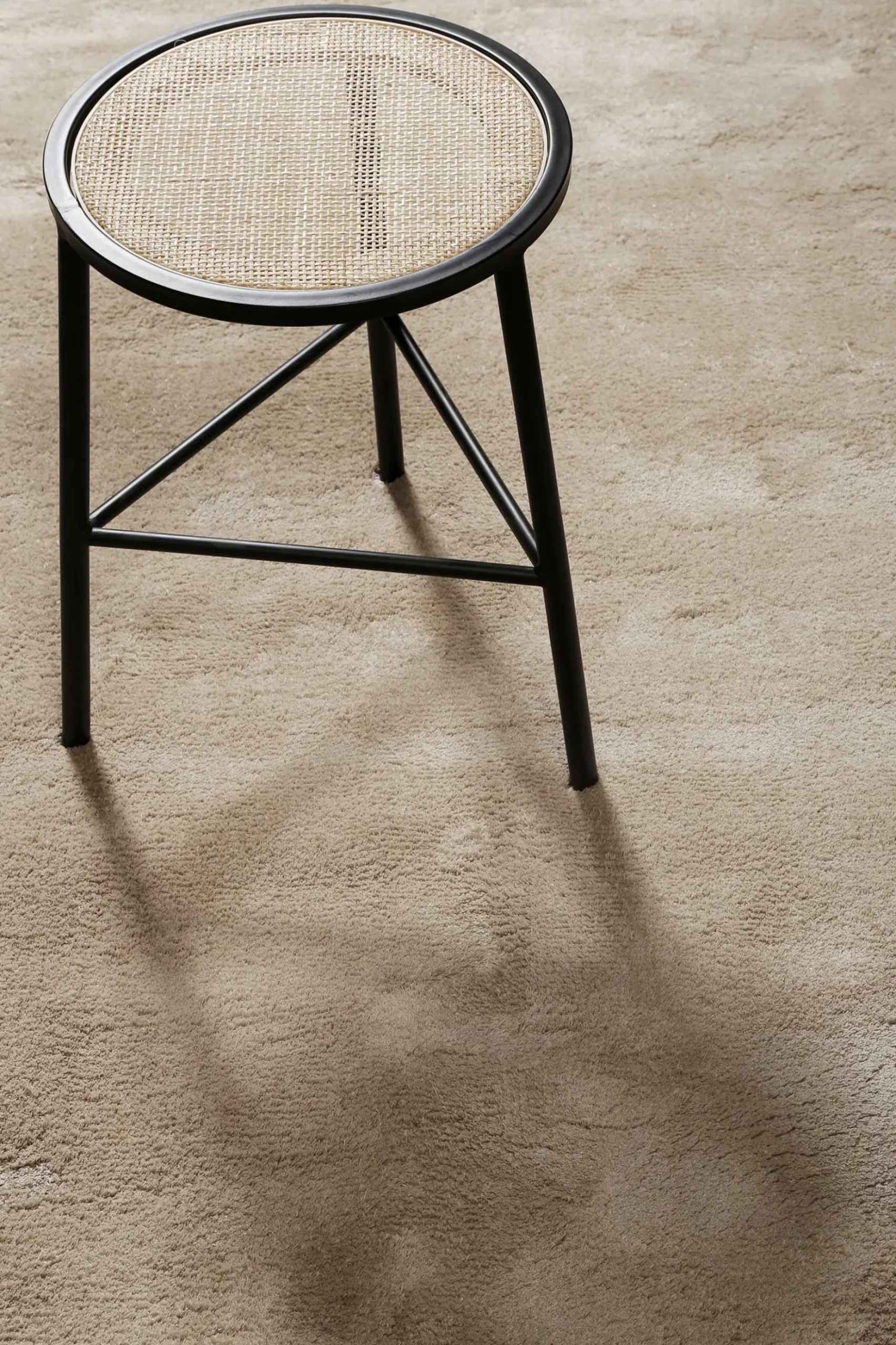 Teppich Beige Hochflor "Sienna" Homie Living