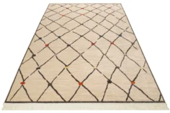 Teppich Beige Kurzflor B-Ware 