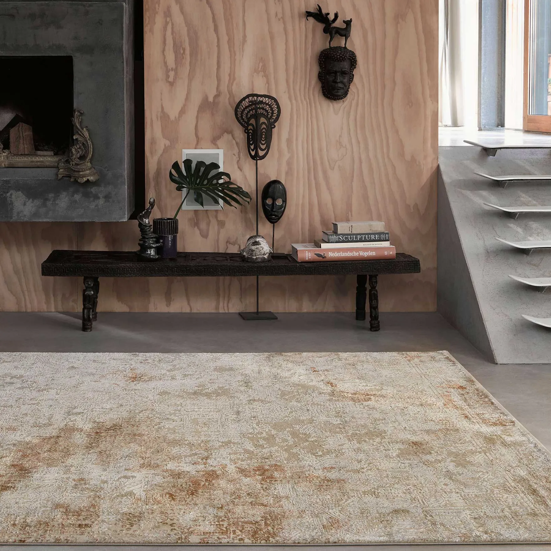 Teppich Beige "Rococo Vintage" WECONhome