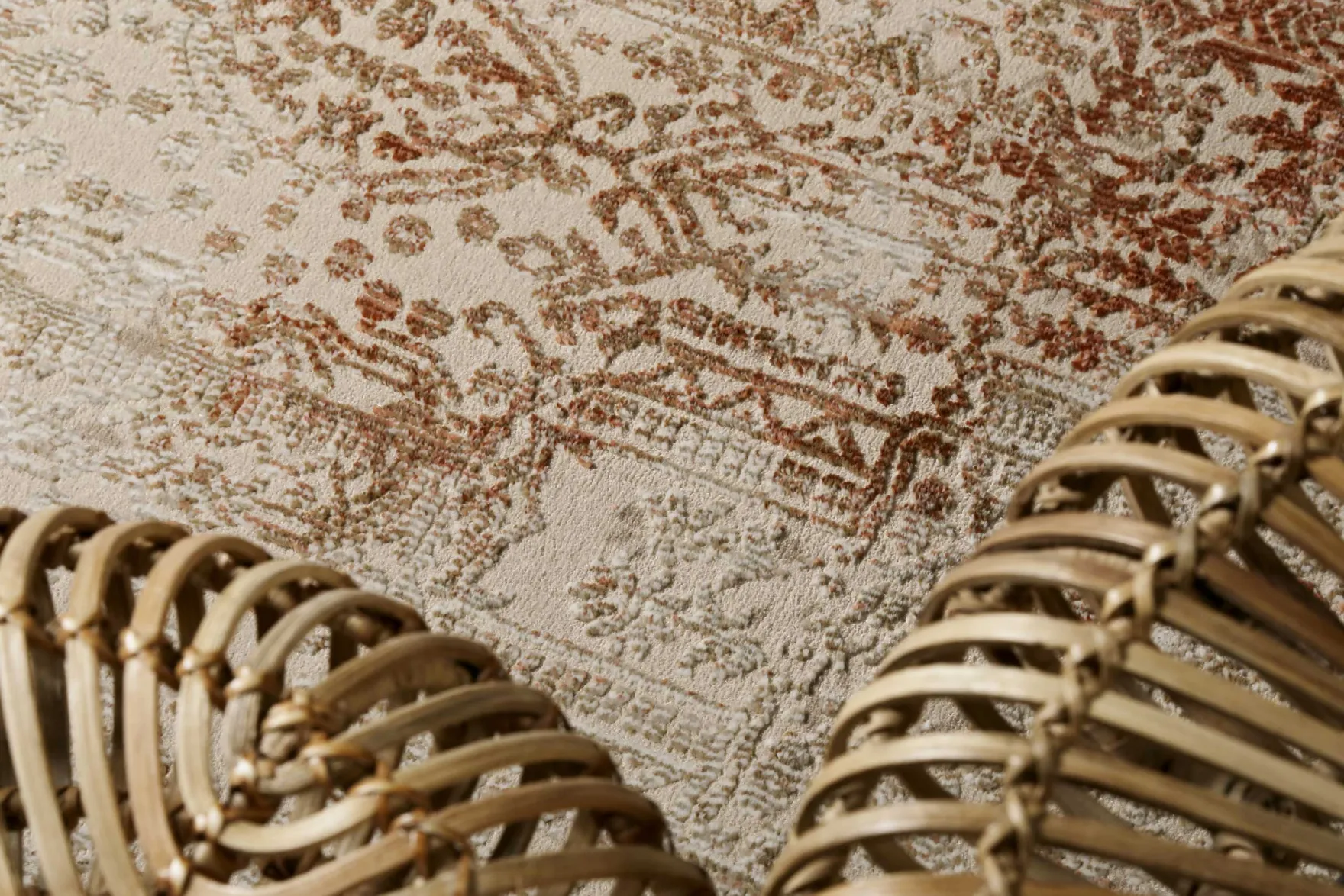 Teppich Beige "Rococo Vintage" WECONhome
