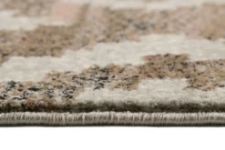 Teppich Beige Rosa Braun Kurzflor 