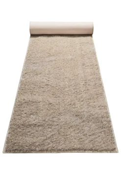 Teppich Beige Sand Hochflor