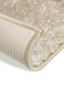 Teppich Beige Sand Hochflor