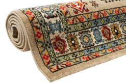 Teppich Beige Sand Kurzflor "Majorelle" WECONhome