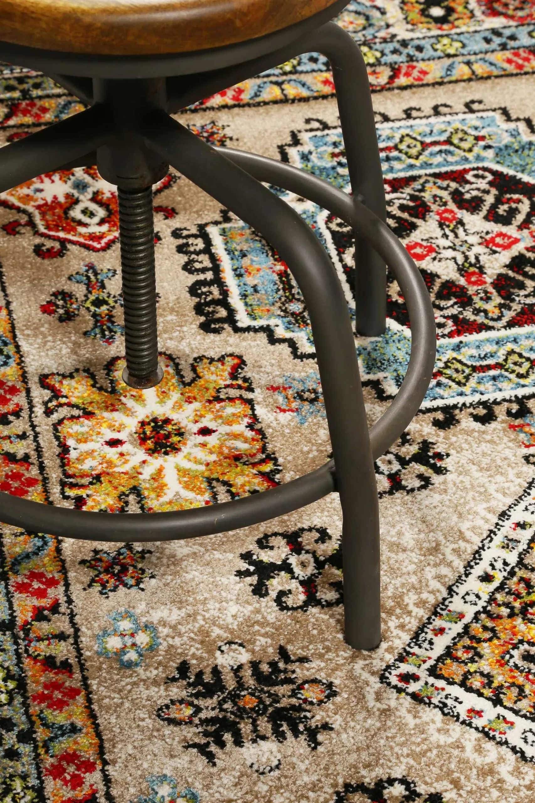 Teppich Beige Sand Kurzflor "Majorelle" WECONhome