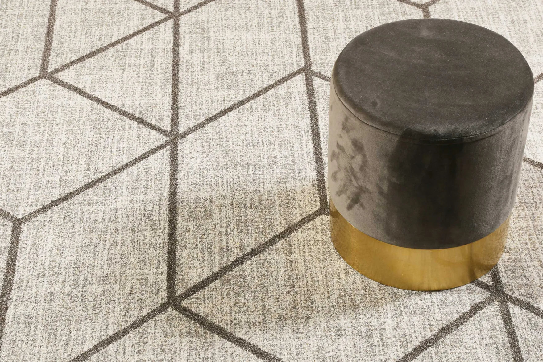 Teppich Beige Taupe Kurzflor "Bossa Lounge" WECONhome