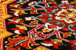 Teppich Blau Rot Kurzflor "Heritage" WECONhome