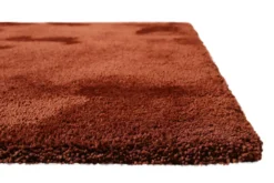 Teppich Braun Hochflor 