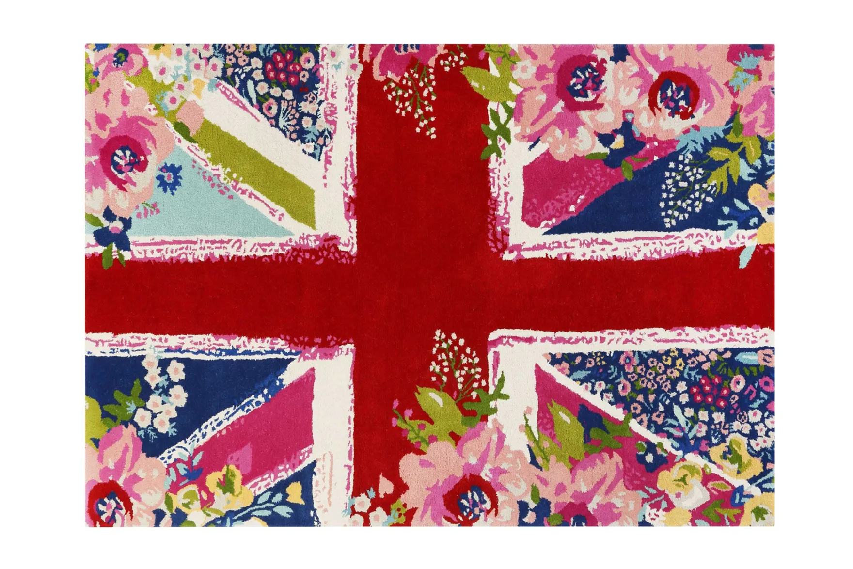 Teppich Bunt aus Wolle "Bloom Kingdom" Accessorize