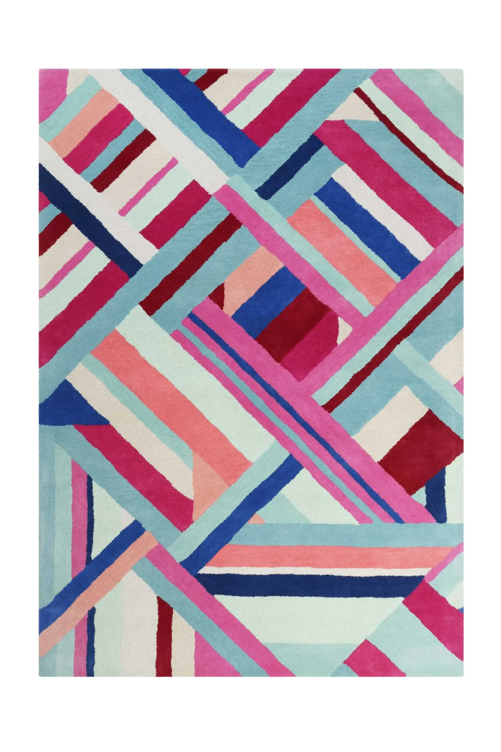 Teppich Bunt aus Wolle "Linear" Accessorize