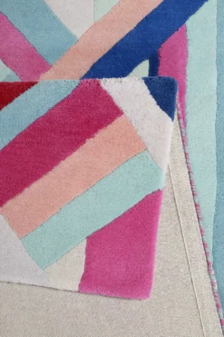 Teppich Bunt aus Wolle