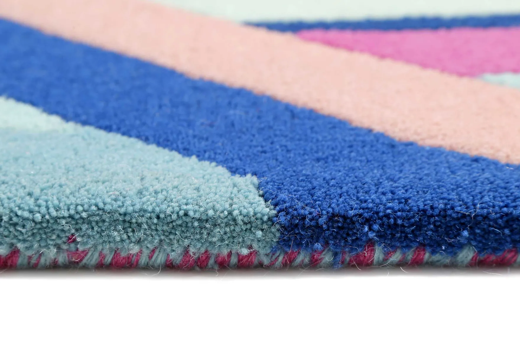 Teppich Bunt aus Wolle "Linear" Accessorize