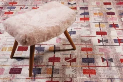Teppich Bunt Vintage 