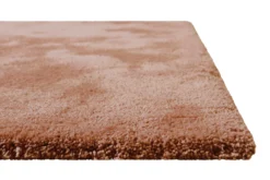 Teppich cognacfarben Hochflor 