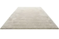 Teppich Creme Beige Hochflor "Pisa " Homie Living