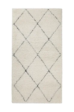 Teppich Creme Beige im Berber Style 