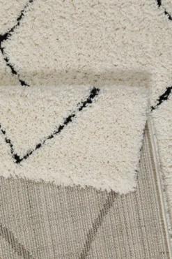 Teppich Creme Beige im Berber Style 