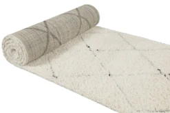 Teppich Creme Beige im Berber Style 