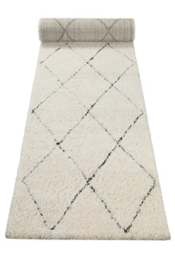 Teppich Creme Beige im Berber Style 